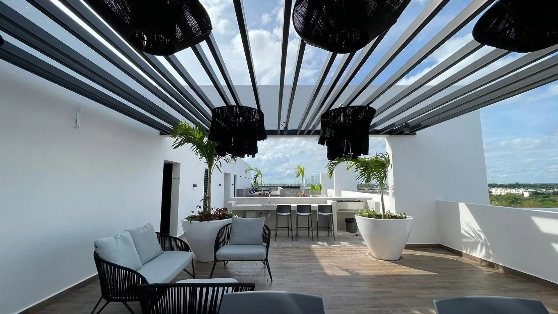 Escape Romantico De Ensueno Con Vista Al Cielo Mérida Appartamento